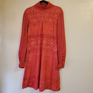 Prana Mock Neck Dress L